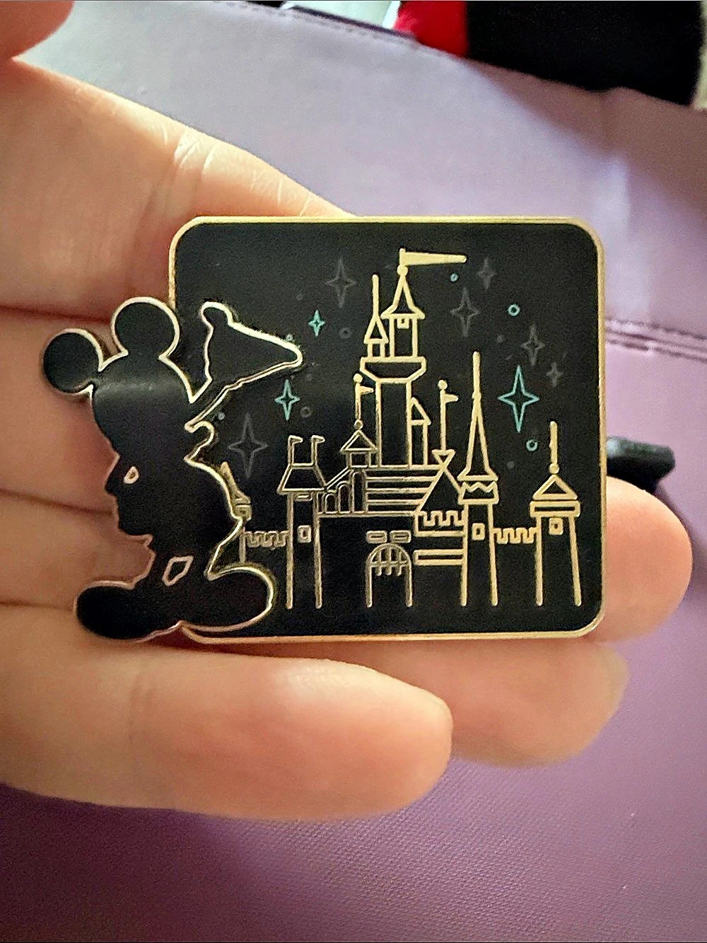 Disney Parks Mickey Mouse Castle Pin